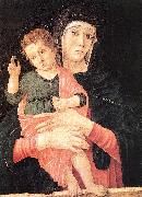 BELLINI, Giovanni Madonna with Child Blessing 25 oil on canvas